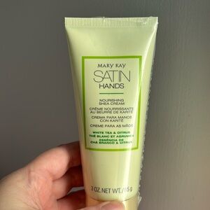 White Tea & Citrus- Mary Kay Satin Hands Nourishing Shea Cream NOS